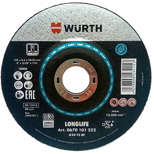Disco taglio würth per - würth™,