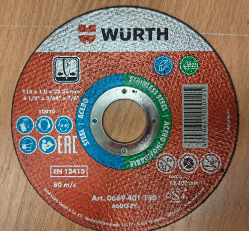 Dischi taglio 115mm per - dischi, da